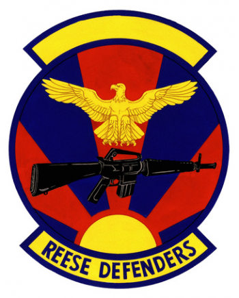 Coat of arms (crest) of the 64th Security Police Squadron, US Air Force