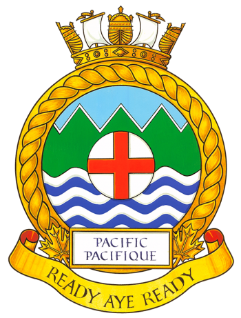 Coat of arms (crest) of the Martitime Forces Pacific, Royal Canadian Navy