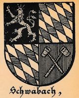 Wappen von Schwabach/Arms (crest) of Schwabach