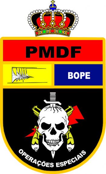 Arms of Special Operations Battalion, Military Police of the Federal District