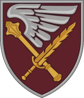 Coat of arms (crest) of VII Air Assault Corps, Ukrainian Army
