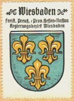 Wappen von Wiesbaden/Arms of Wiesbaden