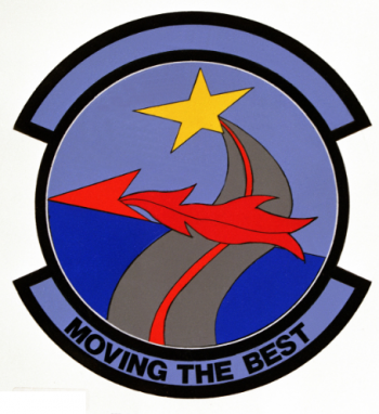 Coat of arms (crest) of the 5th Transportation Squadron, US Air Force
