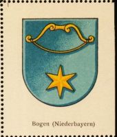 Wappen von Bogen/Arms (crest) of Bogen