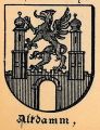 Wappen von Altdamm/ Arms of Altdamm