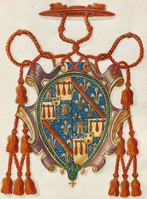 Arms (crest) of Philippe de La Chambre