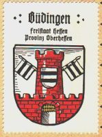 Wappen von Büdingen/Arms (crest) of Büdingen