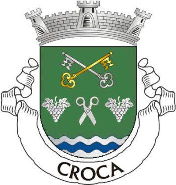Brasão de Croca/Arms (crest) of Croca