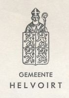 Wapen van Helvoirt/Arms (crest) of Helvoirt