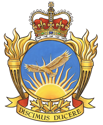 Coat of arms (crest) of the Royal Canadian Air Force Academy, Canada
