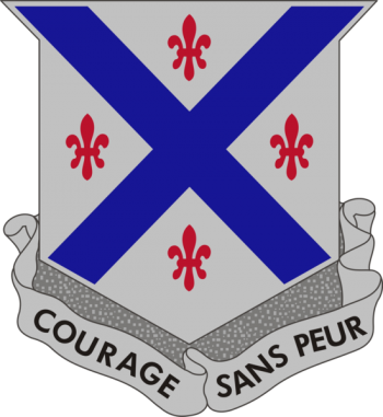 Coat of arms (crest) of 126th Infantry Regiment, Michigan Army National Guard