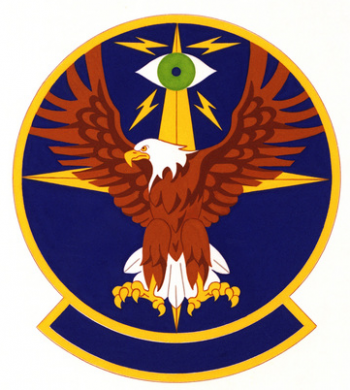 Coat of arms (crest) of the 7426th Tactical Reconnaissance Intelligence Support Squadron, US Air Force