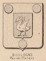 Blason de Boulogne-sur-Mer/Arms (crest) of Boulogne-sur-Mer