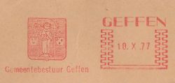 Wapen van Geffen/Arms (crest) of Geffen
