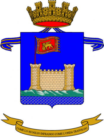 Coat of arms (crest) of the Lagunari Regiment Serenissima, Italian Army