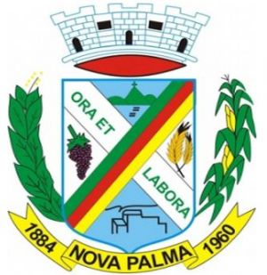 Brasão de Nova Palma/Arms (crest) of Nova Palma