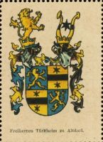Wappen Freiherren Türkheim zu Altdorf