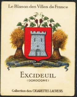 Blason de Excideuil/Coat of arms (crest) of {{PAGENAME