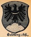 Wappen von Goldberg/ Arms of Goldberg