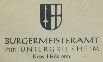 Wappen von Untergriesheim