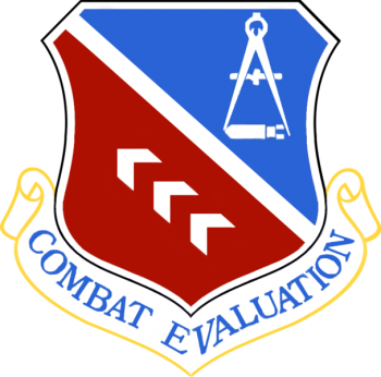 Coat of arms (crest) of the 1st Combat Evaluation Group, US Air Force