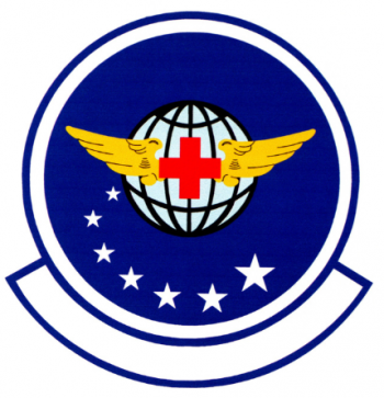 Coat of arms (crest) of the 932nd Aeromedical Evacuation Squadron, US Air Force