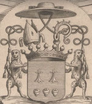 Arms (crest) of Pierre Daniel Huet