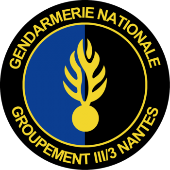 Blason de Mobile Gendarmerie Group III-3, France/Arms (crest) of Mobile Gendarmerie Group III-3, France