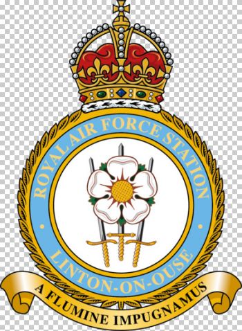 Coat of arms (crest) of RAF Station Linton-On-Ouse, Royal Air Force