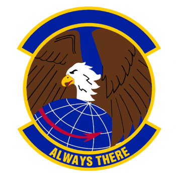 Coat of arms (crest) of the 22nd Operations Support Squadron, US Air Force