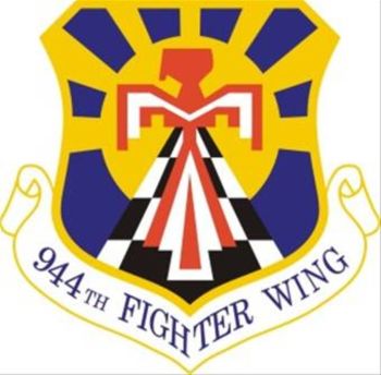 Coat of arms (crest) of the 944th Fighter Wing, US Air Force
