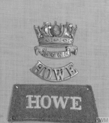 Coat of arms (crest) of the Howe Battalion, Royal Navy