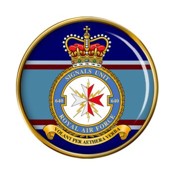 Coat of arms (crest) of the No 640 Signals Unit, Royal Air Force