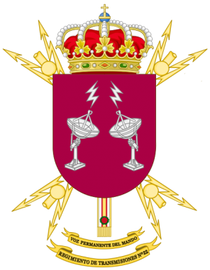 Signal Regiment No 22, Spanish Army.png