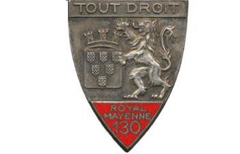 Blason de 130th Infantry Regiment, French Army/Arms (crest) of 130th Infantry Regiment, French Army