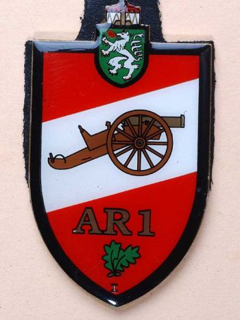 Coat of arms (crest) of the 1st Artillery Regiment, Austrian Army