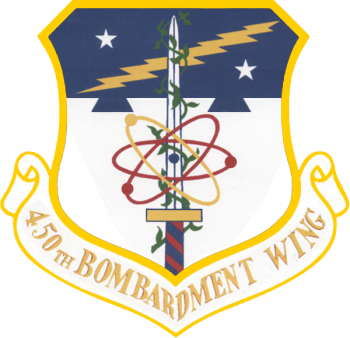 Coat of arms (crest) of the 450th Bombardment Wing, US Air Force