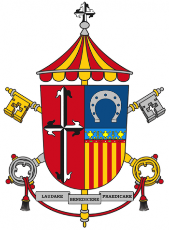 Arms (crest) of Basilica of St. Vincent Ferrer, Valencia