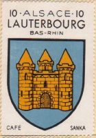 Blason de Lauterbourg/Arms (crest) of Lauterbourg