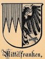 Wappen von Mittelfranken/ Arms of Mittelfranken