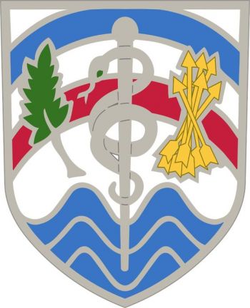 Coat of arms (crest) of the Regional Health Command Atlantic, US Army