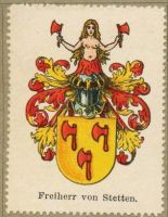 Wappen Freiherr von Stetten