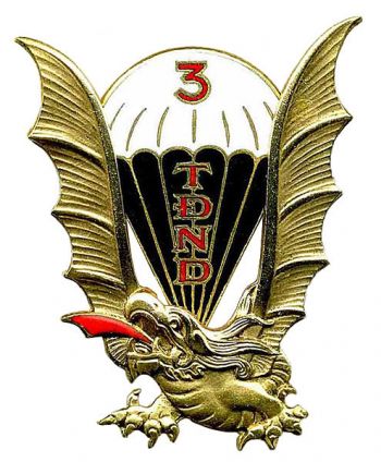 Coat of arms (crest) of the 3rd Parachute Battalion, ARVN