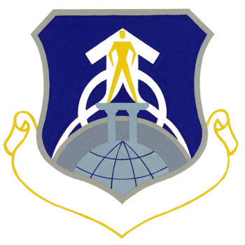 Coat of arms (crest) of the 6570th Airbase Group, US Air Force