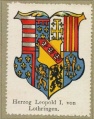Wappen von Herzog Leopold I von Lothringen