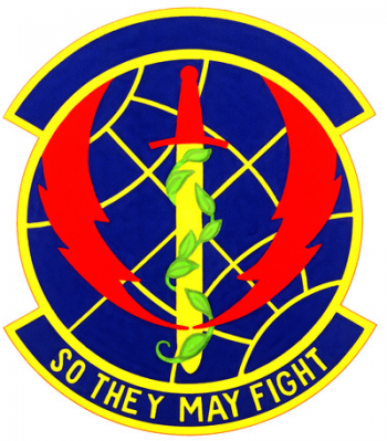Coat of arms (crest) of the 1993rd Communications Squadron, US Air Force