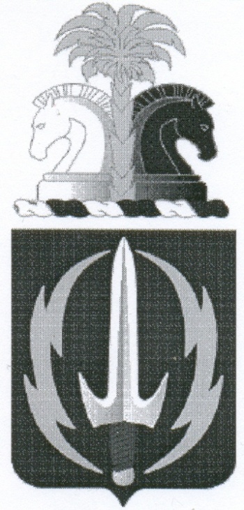 Coat of arms (crest) of the 3rd Psychological Operations Battalion, US Army