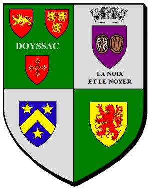 Blason de Doissat/Arms of Doissat
