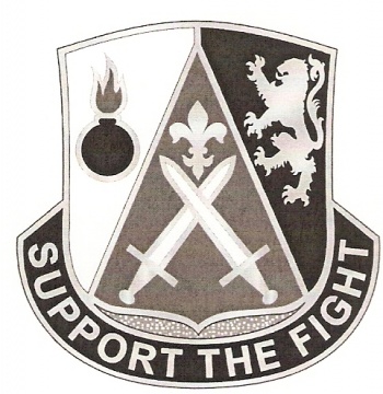 Coat of arms (crest) of 320th Ordnance Battalion, US Army