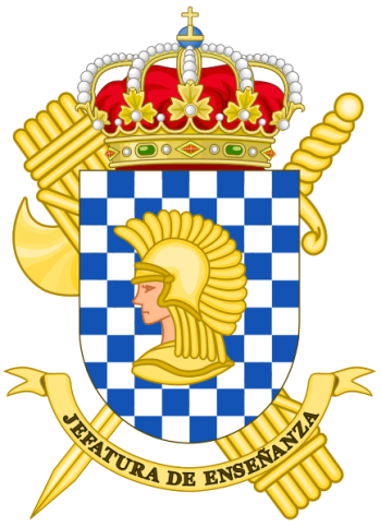 Coat of arms (crest) of Education Command, Guardia Civil